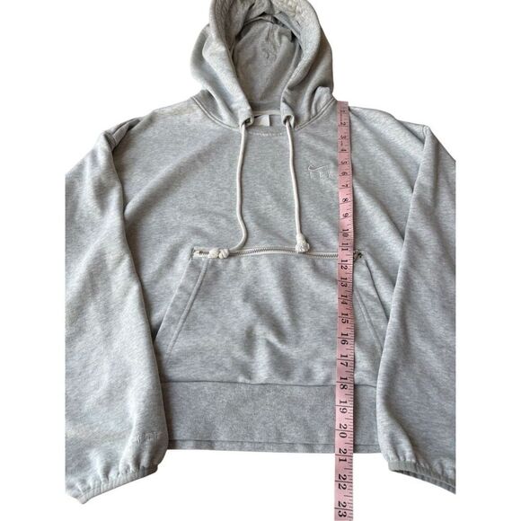 Nike Dry-Fit Swoosh Fly Standard Issue Pullover Hoodie In Birch Heather Size M - Picture 10 of 12